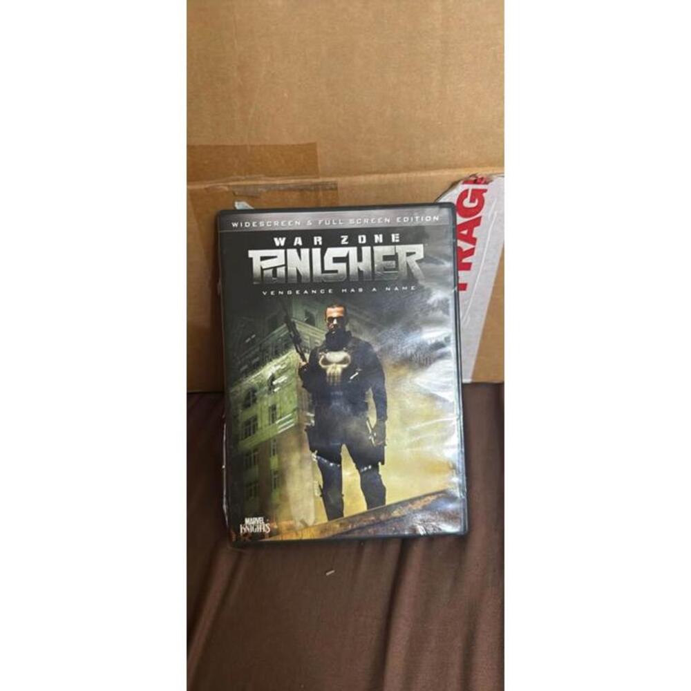 Punisher War Zone DVD Widescreen Full Screen Edition